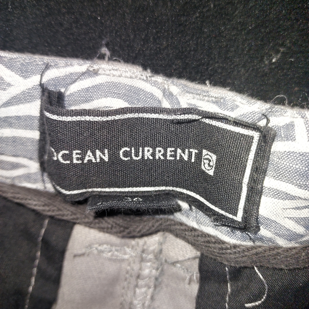 Ocean Current Gray Flat Front Shorts - image 4